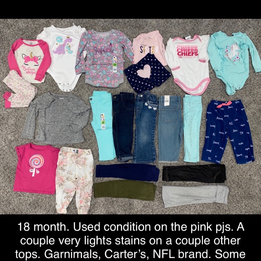 18 month girl lot